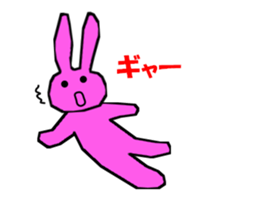 rabbitrin3 sticker #4480571