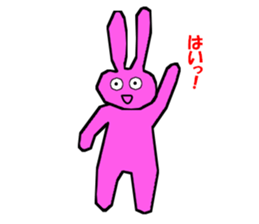 rabbitrin3 sticker #4480572