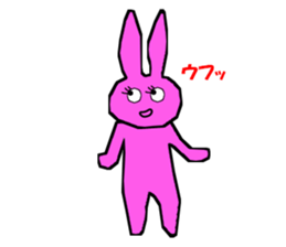 rabbitrin3 sticker #4480573