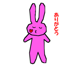 rabbitrin3 sticker #4480575