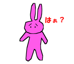rabbitrin3 sticker #4480578