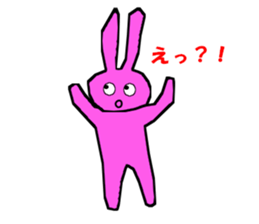 rabbitrin3 sticker #4480582