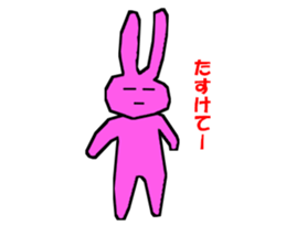 rabbitrin3 sticker #4480584