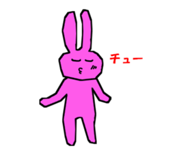 rabbitrin3 sticker #4480586