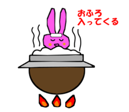 rabbitrin3 sticker #4480591