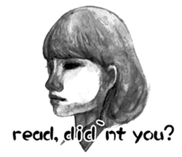 Melancholic Yoko & friends Ver. English sticker #4480958