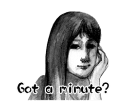 Melancholic Yoko & friends Ver. English sticker #4480959