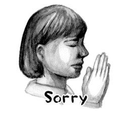 Melancholic Yoko & friends Ver. English sticker #4480970