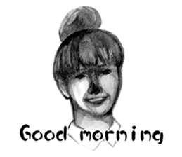 Melancholic Yoko & friends Ver. English sticker #4480971