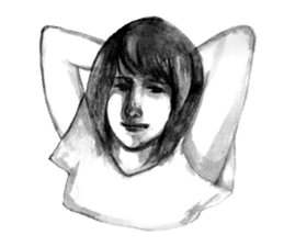 Melancholic Yoko & friends Ver. English sticker #4480976