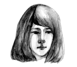 Melancholic Yoko & friends Ver. English sticker #4480979