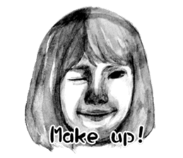 Melancholic Yoko & friends Ver. English sticker #4480982