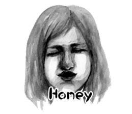 Melancholic Yoko & friends Ver. English sticker #4480984