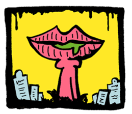 Colors High "In Panda" sticker #4481793