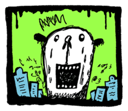 Colors High "In Panda" sticker #4481806