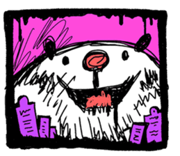 Colors High "In Panda" sticker #4481818