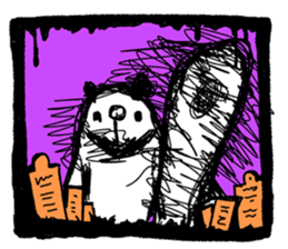 Colors High "In Panda" sticker #4481819