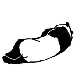 panda silent version sticker #4482004