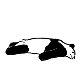 panda silent version sticker #4482005