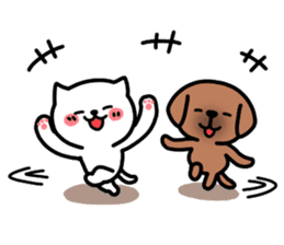 Cat and tosa of Tosa valve sticker #4482749