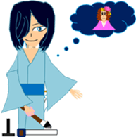 Samurai, Ninja, and Onmyoji. sticker #4483359