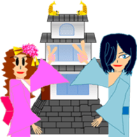 Samurai, Ninja, and Onmyoji. sticker #4483371