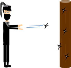 Samurai, Ninja, and Onmyoji. sticker #4483387