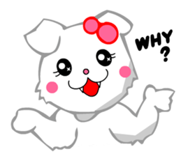 Scottish Fold White Cat (Digging) sticker #4484289