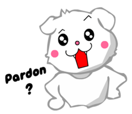 Scottish Fold White Cat (Digging) sticker #4484294