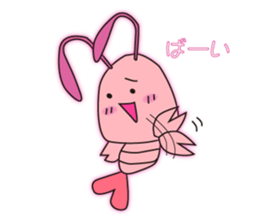 Shrimp Pippi sticker #4485073