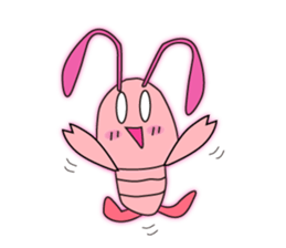 Shrimp Pippi sticker #4485075