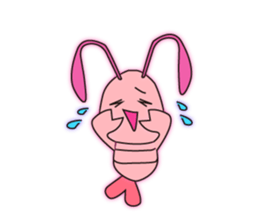 Shrimp Pippi sticker #4485076
