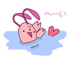 Shrimp Pippi sticker #4485078