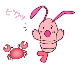 Shrimp Pippi sticker #4485094