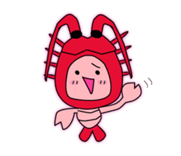 Shrimp Pippi sticker #4485097