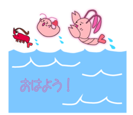 Shrimp Pippi sticker #4485104