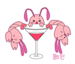 Shrimp Pippi sticker #4485111