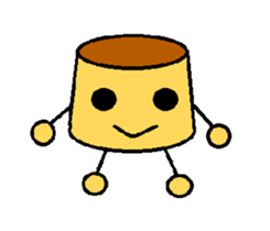 assorted kawaii puddings sticker #4485232