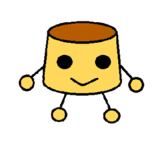 assorted kawaii puddings sticker #4485232