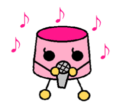 assorted kawaii puddings sticker #4485241