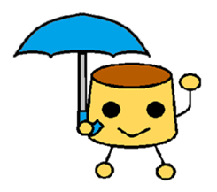 assorted kawaii puddings sticker #4485246