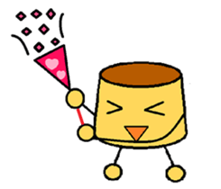 assorted kawaii puddings sticker #4485249