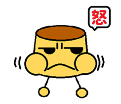 assorted kawaii puddings sticker #4485250