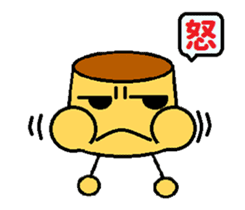 assorted kawaii puddings sticker #4485250