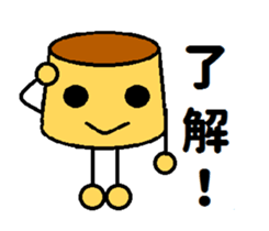 assorted kawaii puddings sticker #4485257