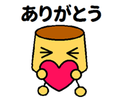 assorted kawaii puddings sticker #4485269