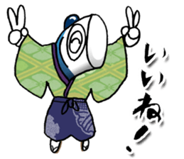 Koinobori Samurai sticker #4485688