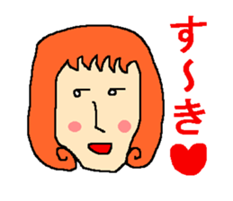 The sticker which talks about love sticker #4485753