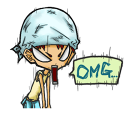 fashionista -unique people- 2 (english) sticker #4486054