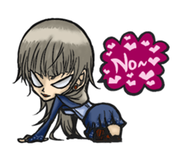 fashionista -unique people- 2 (english) sticker #4486061